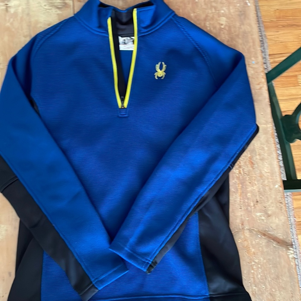 XL Spyder blue Pull Over
